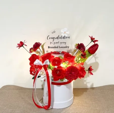 Bloom Box Akrilik Ucapan Grand Opening Lubuk Linggau
